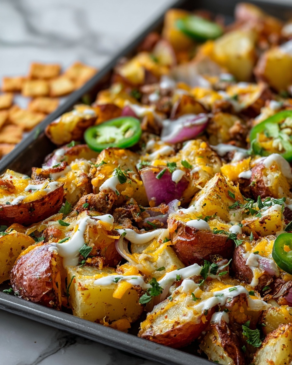 Jalapeno Popper Roasted Potato Salad Recipe - Recipe Image