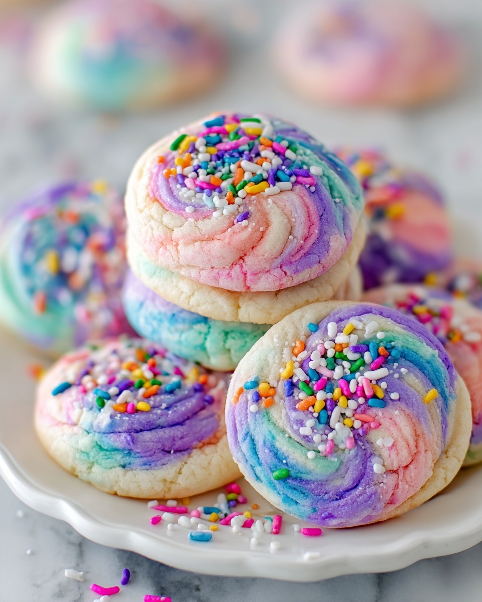 Unicorn Cookies Recipe - Recipe Image