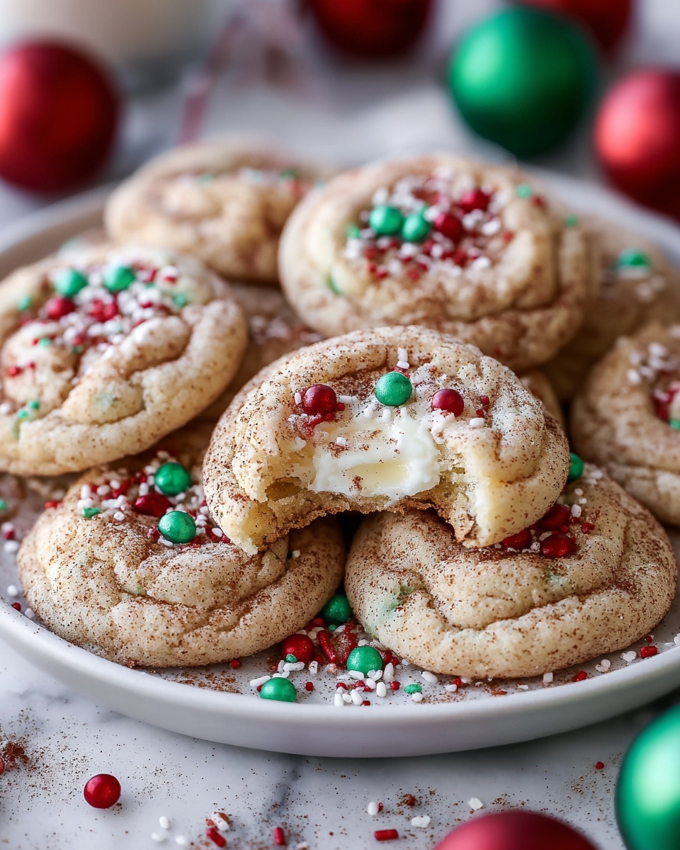 Christmas Cheesecake Snickerdoodles Recipe - Recipe Image