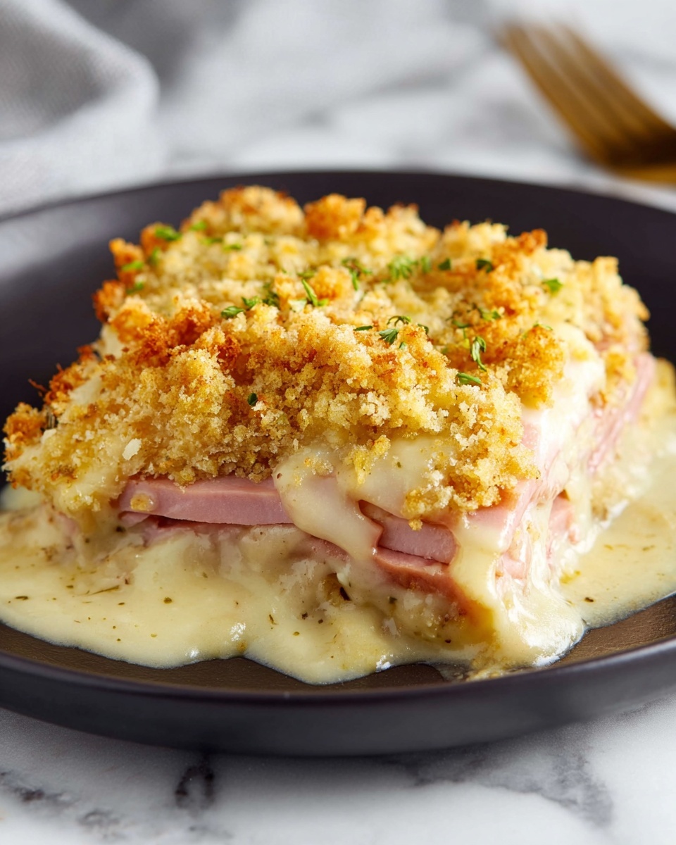 Crockpot Chicken Cordon Bleu with Stuffing Recipe - Recipe Image