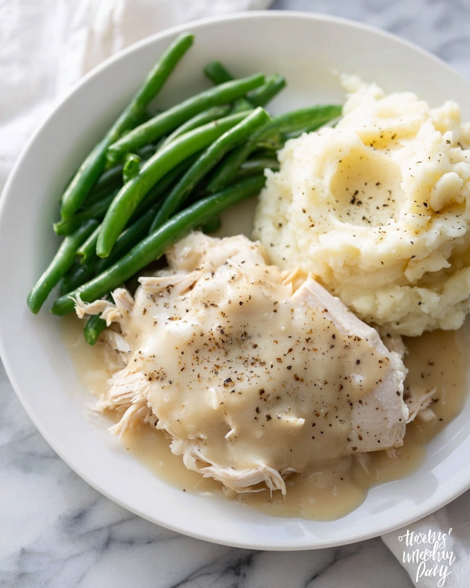 Crockpot Chicken and Gravy Recipe - Recipe Image