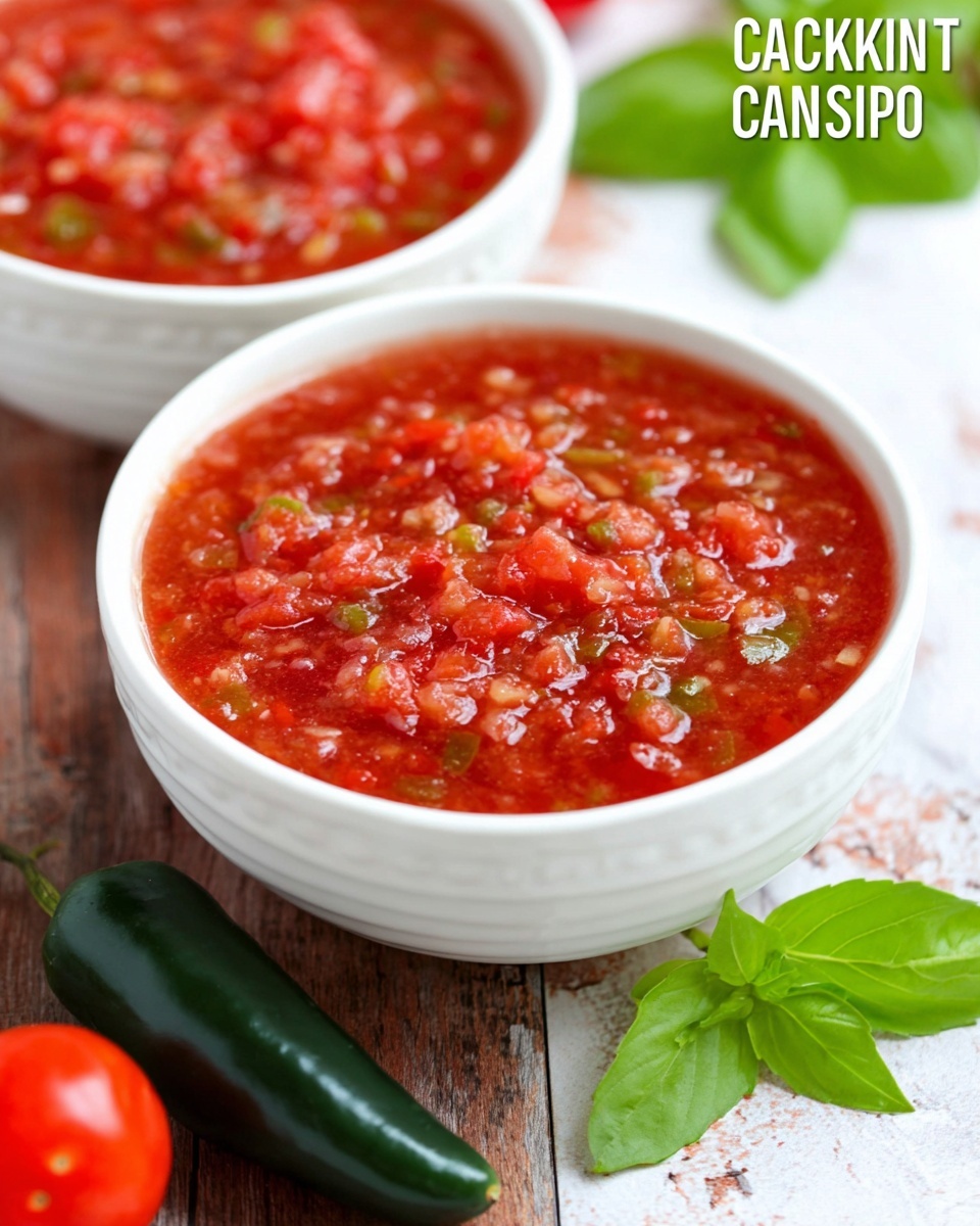 Crockpot Canning Salsa Recipe - Recipe Image