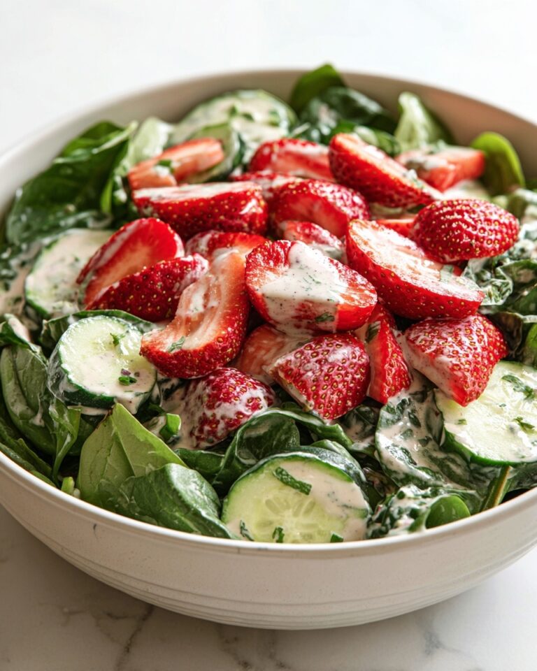 Easy Strawberry Spinach Salad Recipe