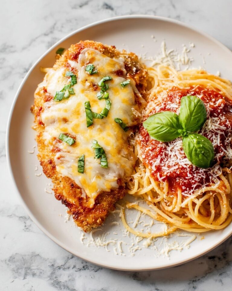 Chicken Parmesan with Crispy Breaded Chicken and Melty Mozzarella Recipe