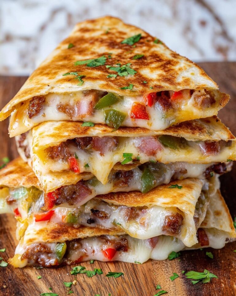 Philly Cheesesteak Quesadilla Recipe