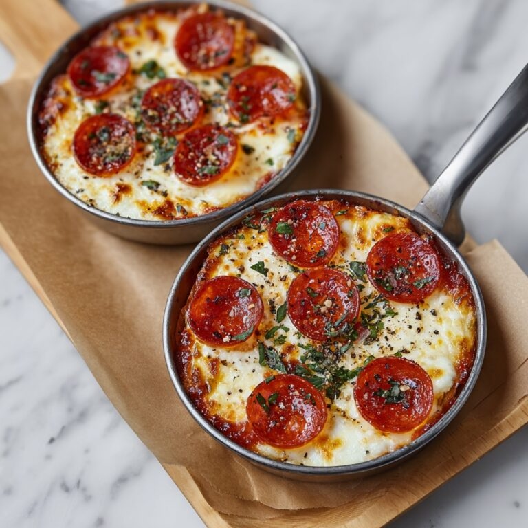 High-Protein Cottage Cheese Pizza Bowls: Low-Carb, Cheesy & Meal Prep Friendly Recipe