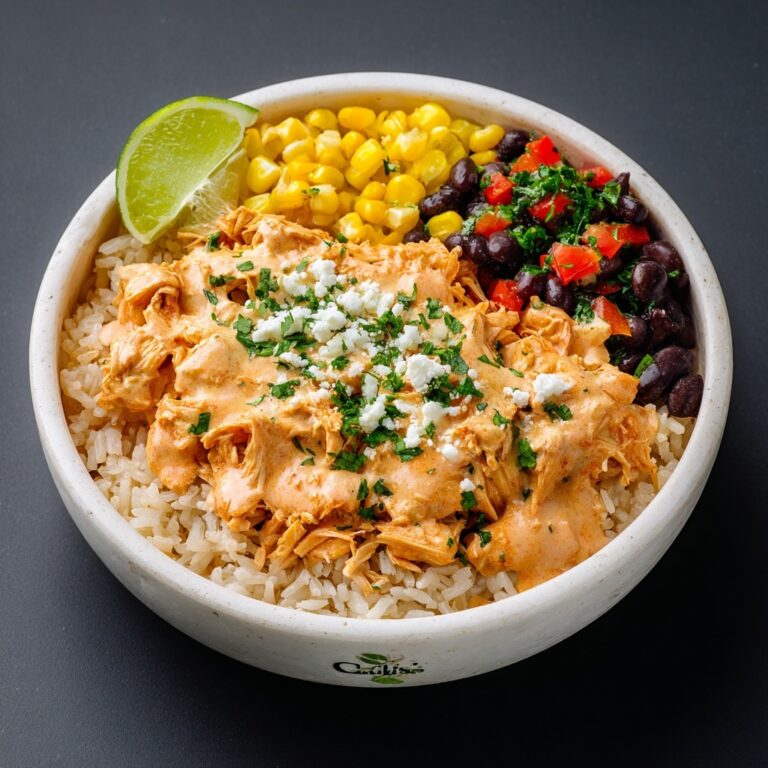 High-Protein Chicken Enchilada Bowls: Creamy, Meal-Prep Ready, and Protein-Packed Recipe
