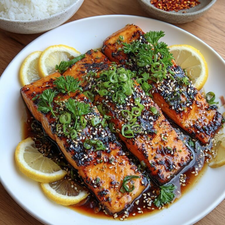 Broiled Miso Salmon Recipe