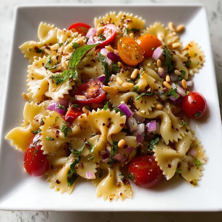 Bruschetta Pasta Salad Recipe