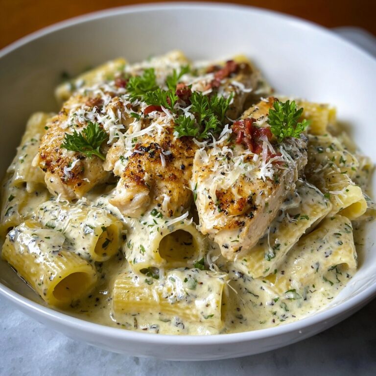 Crockpot Garlic Parmesan Chicken Pasta Recipe