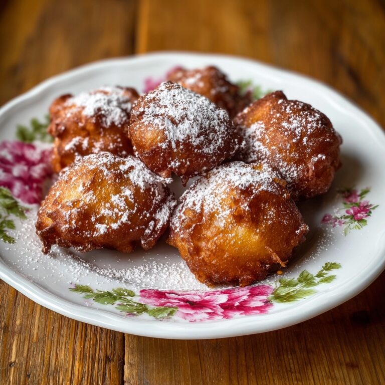 Crispy Cinnamon Apple Fritters Recipe