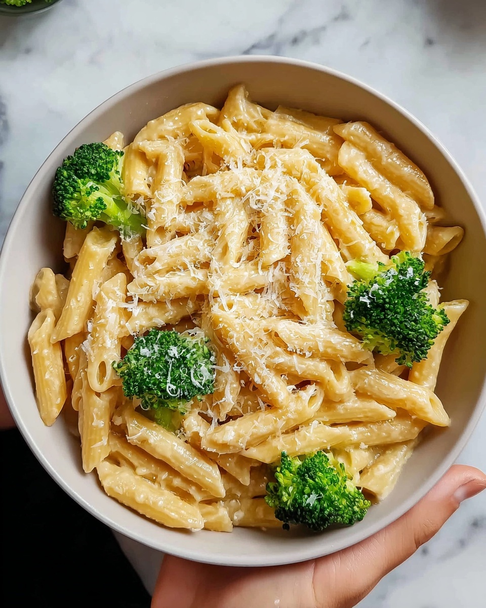 Broccoli Cheese Pasta Recipe - Recipe Image