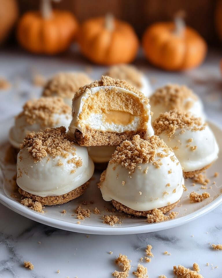 No-Bake Pumpkin Cheesecake Balls Recipe