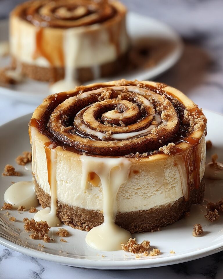Cinnamon Roll Honeybun Cheesecake Recipe