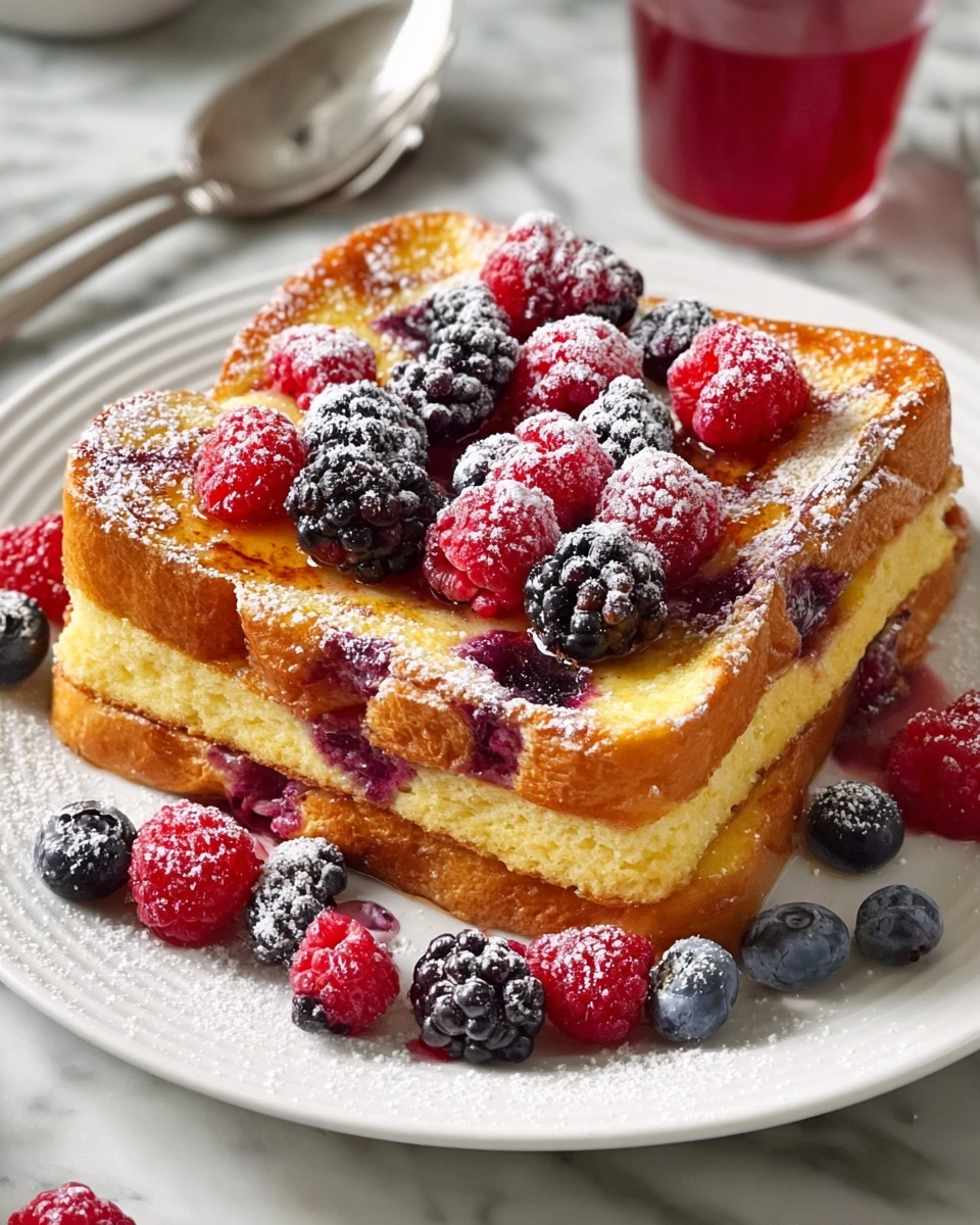Berry French Toast Casserole Recipe - Recipe Image