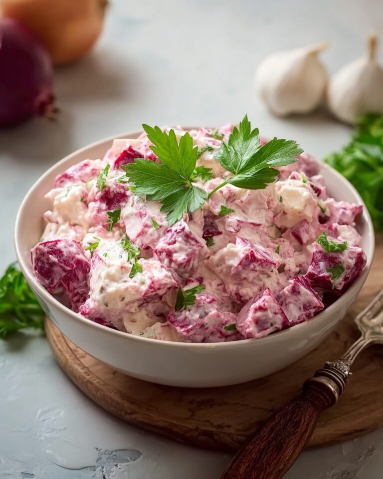 Creamy Beetroot Salad Recipe