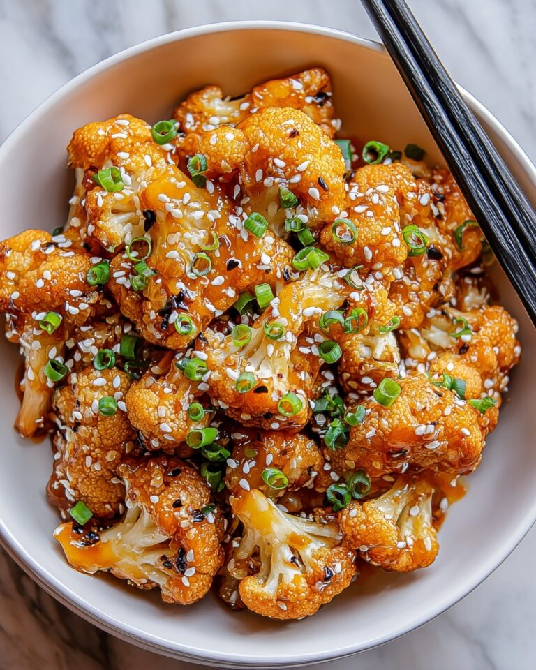 Sweet and Spicy Baked Cauliflower Recipe