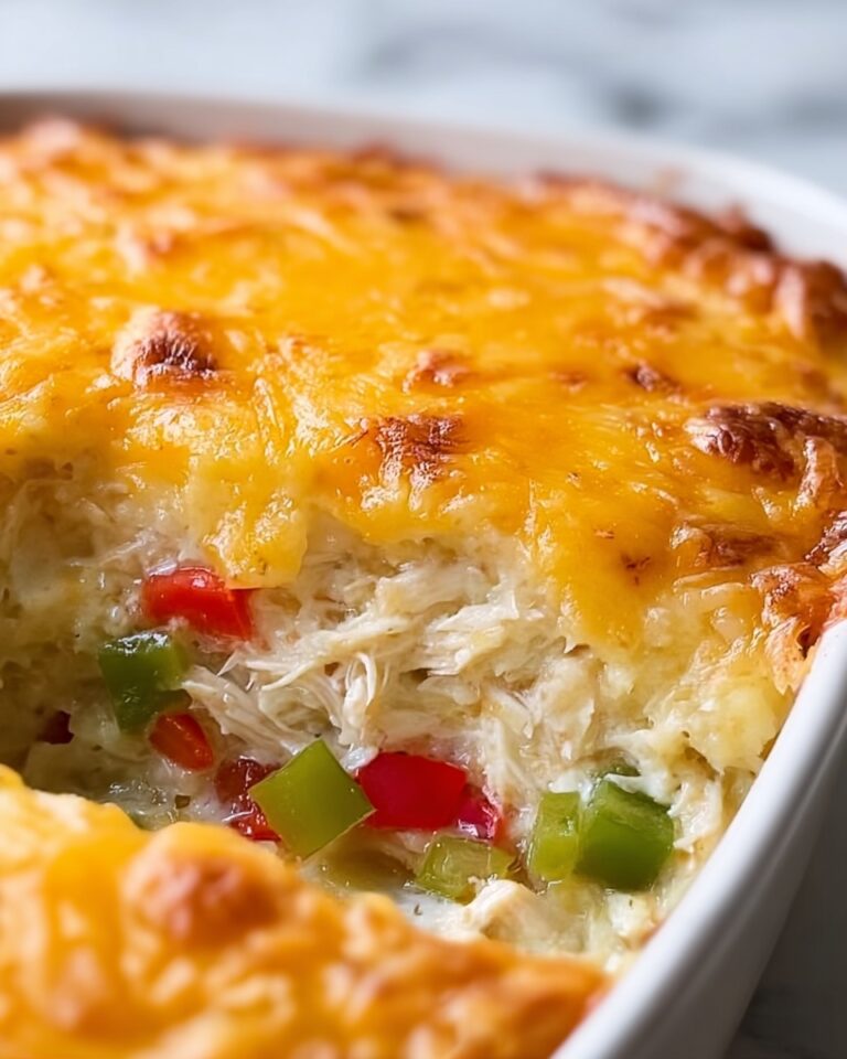 Cheesy Chicken Fajita Casserole Recipe