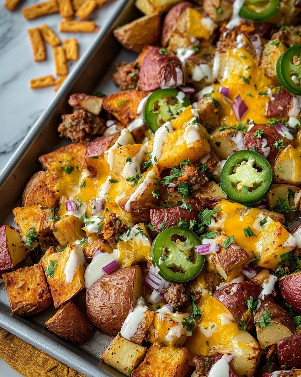 Jalapeno Popper Roasted Potato Salad Recipe - Recipe Image