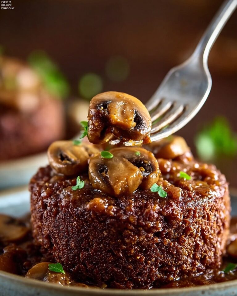 Salisbury Steak with Rich Mushroom Gravy Recipe
