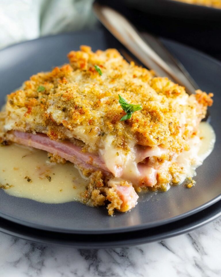 Crockpot Chicken Cordon Bleu with Stuffing Recipe