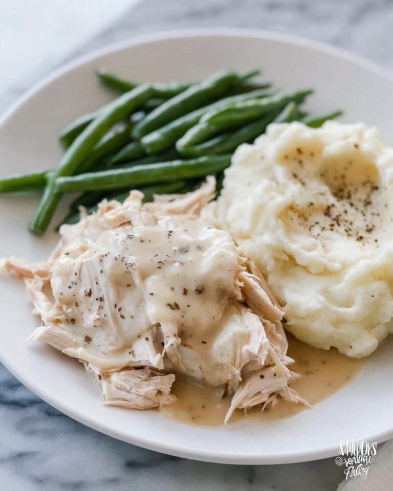 Crockpot Chicken and Gravy Recipe