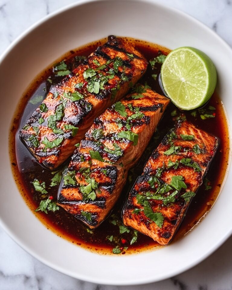 Sweet and Savory Black Garlic Honey Lime Salmon Recipe