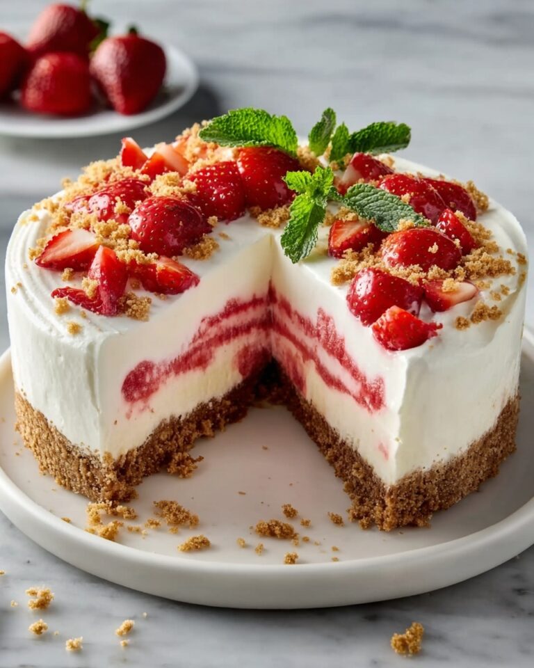 Irresistible Strawberry Crunch Cheesecake Recipe