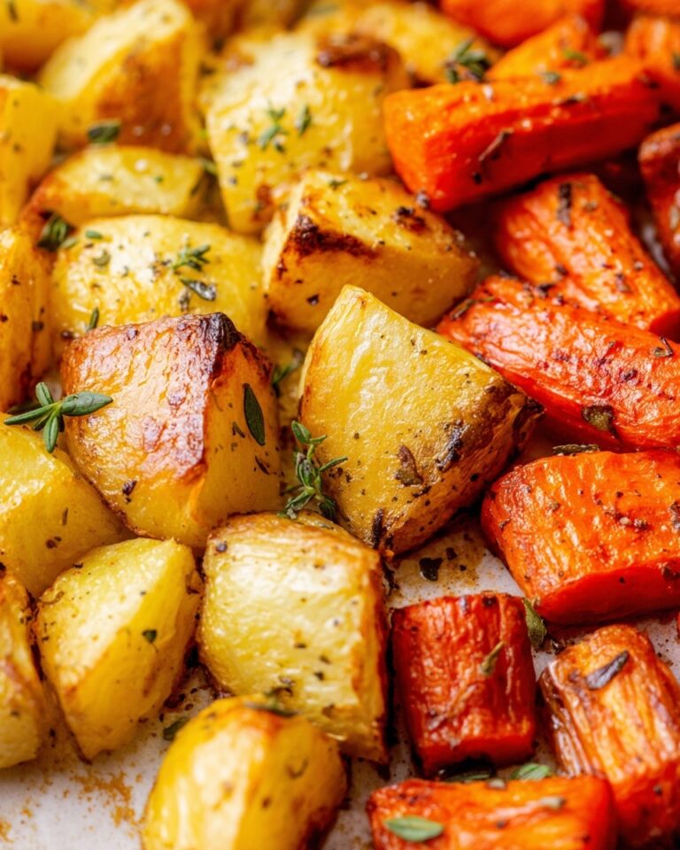 Easy Roasted Potatoes and Carrots Recipe