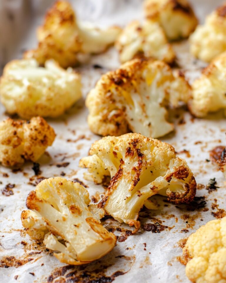 Easy Roasted Cauliflower Recipe