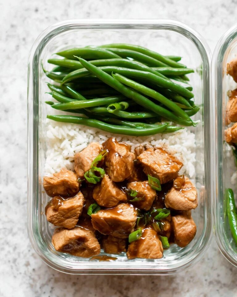 Mongolian Chicken Meal Prep Bowls Recipe