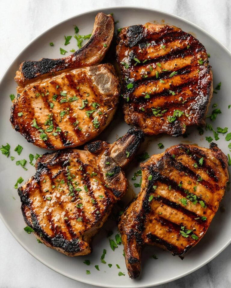 Easy Grilled Pork Chops Recipe