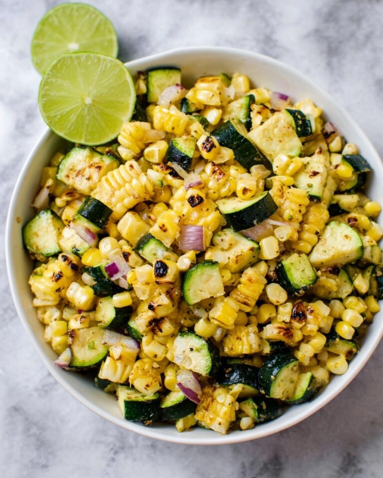 Grilled Corn and Zucchini Salad Recipe