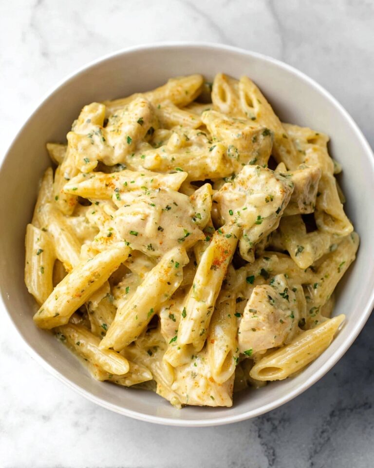 Super Easy Chicken Pesto Pasta Recipe