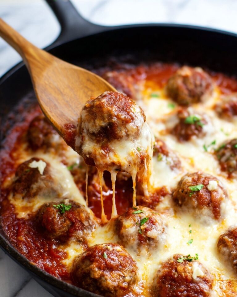 Chicken Parmesan Meatballs Recipe
