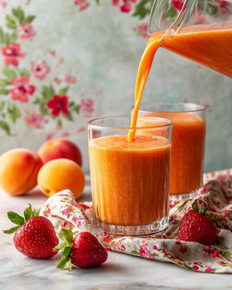 Apricot Strawberry Smoothies Recipe
