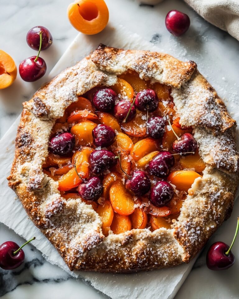 Apricot Cherry Galette Recipe