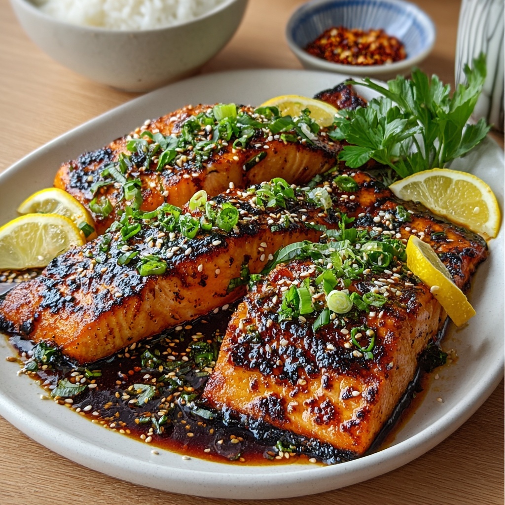 Broiled Miso Salmon Recipe - Recipe Image