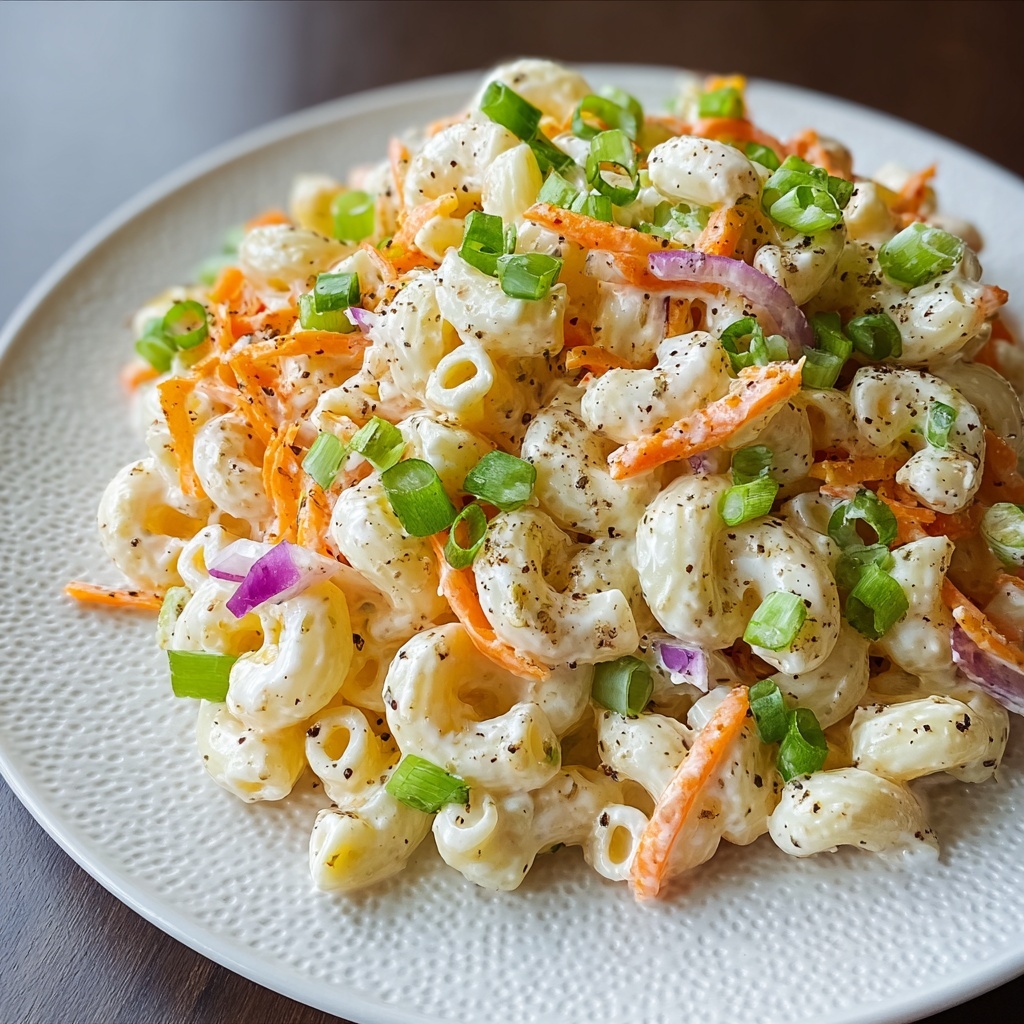 Hawaiian Macaroni Salad Recipe - Recipe Image