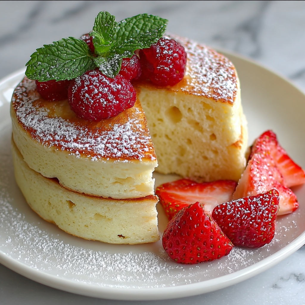 Crêpes Soufflées Japonaises Moelleuses Recipe - Recipe Image