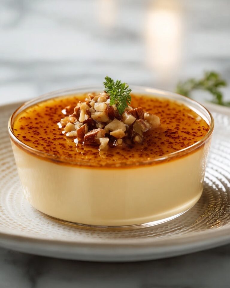 Maple Crème Custard with Salted Hazelnut Caramel Sauce Recipe