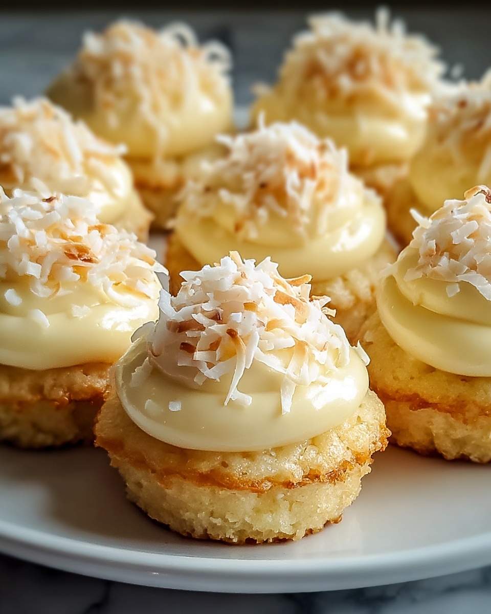 Lemon Coconut Cheesecake Cookies Recipe - Recipe Image