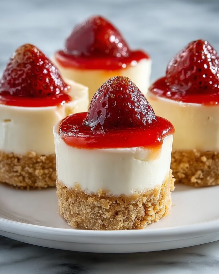 Mini Cheesecakes with Vanilla Wafer Crust Recipe