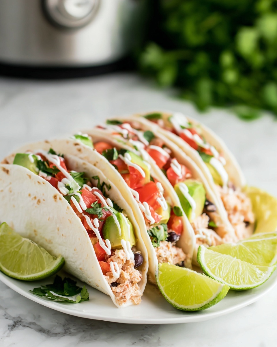 Crockpot Cilantro Lime Chicken Recipe - Recipe Image