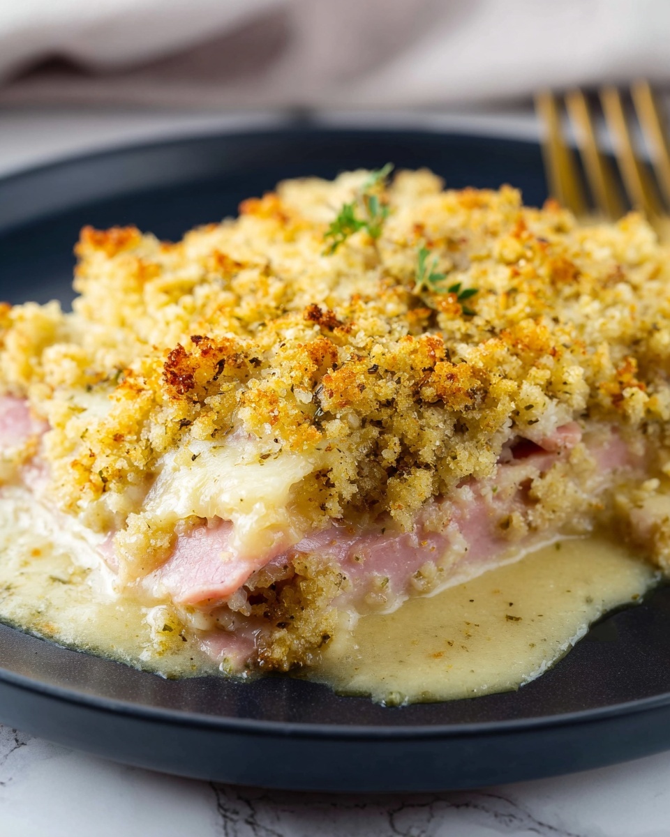 Crockpot Chicken Cordon Bleu with Stuffing Recipe - Recipe Image