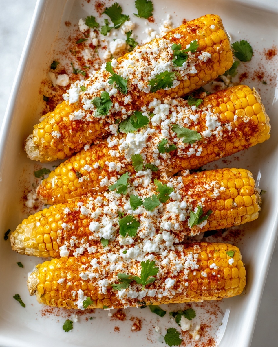 Elotes Mexican Street Corn Recipe - Recipe Image