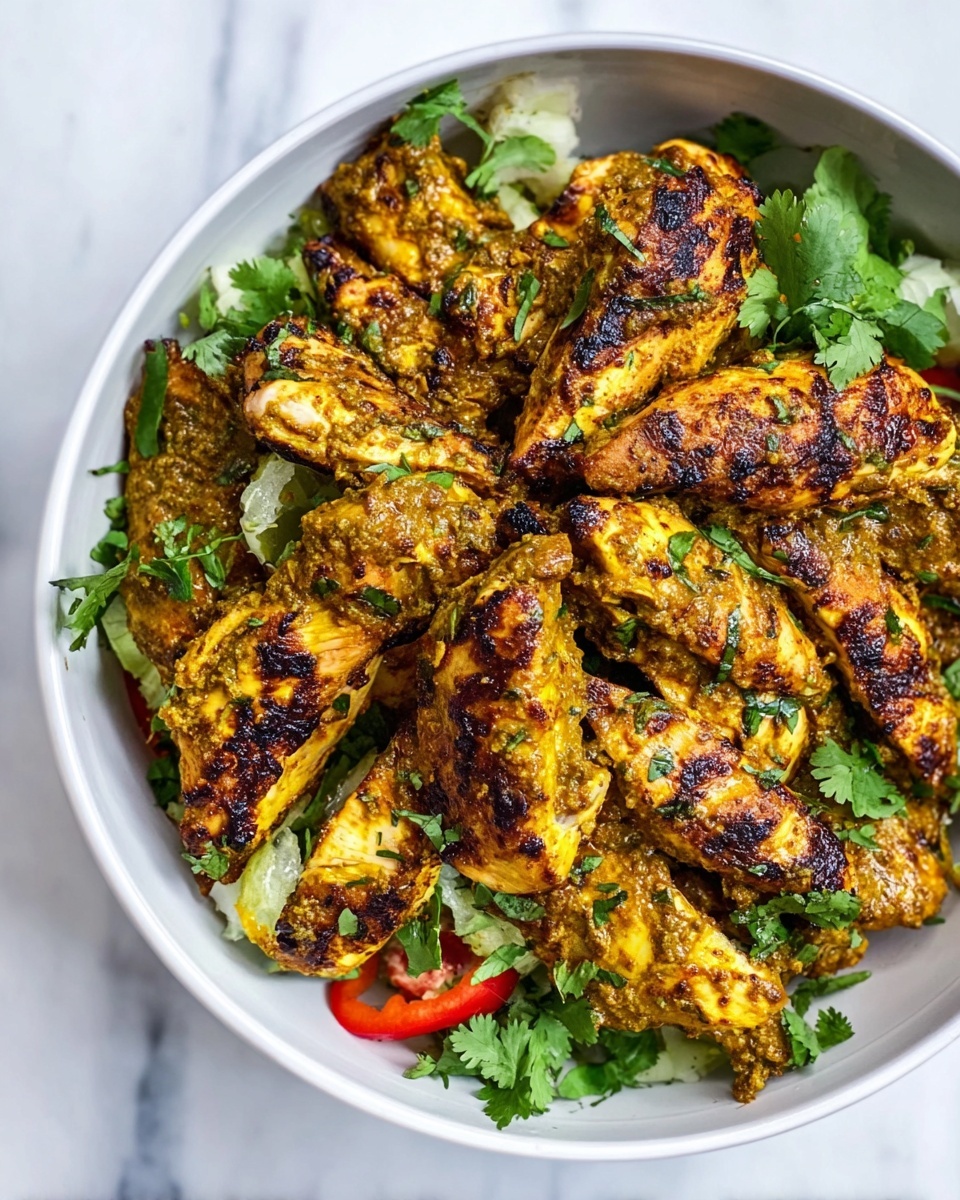 Spicy Homemade Coriander Chicken Delight Recipe - Recipe Image