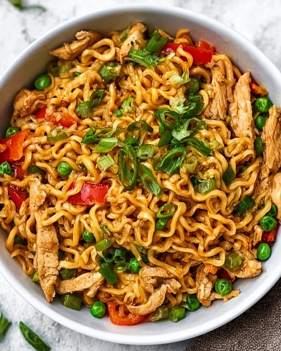 Simple Teriyaki Chicken Noodles Recipe - Recipe Image