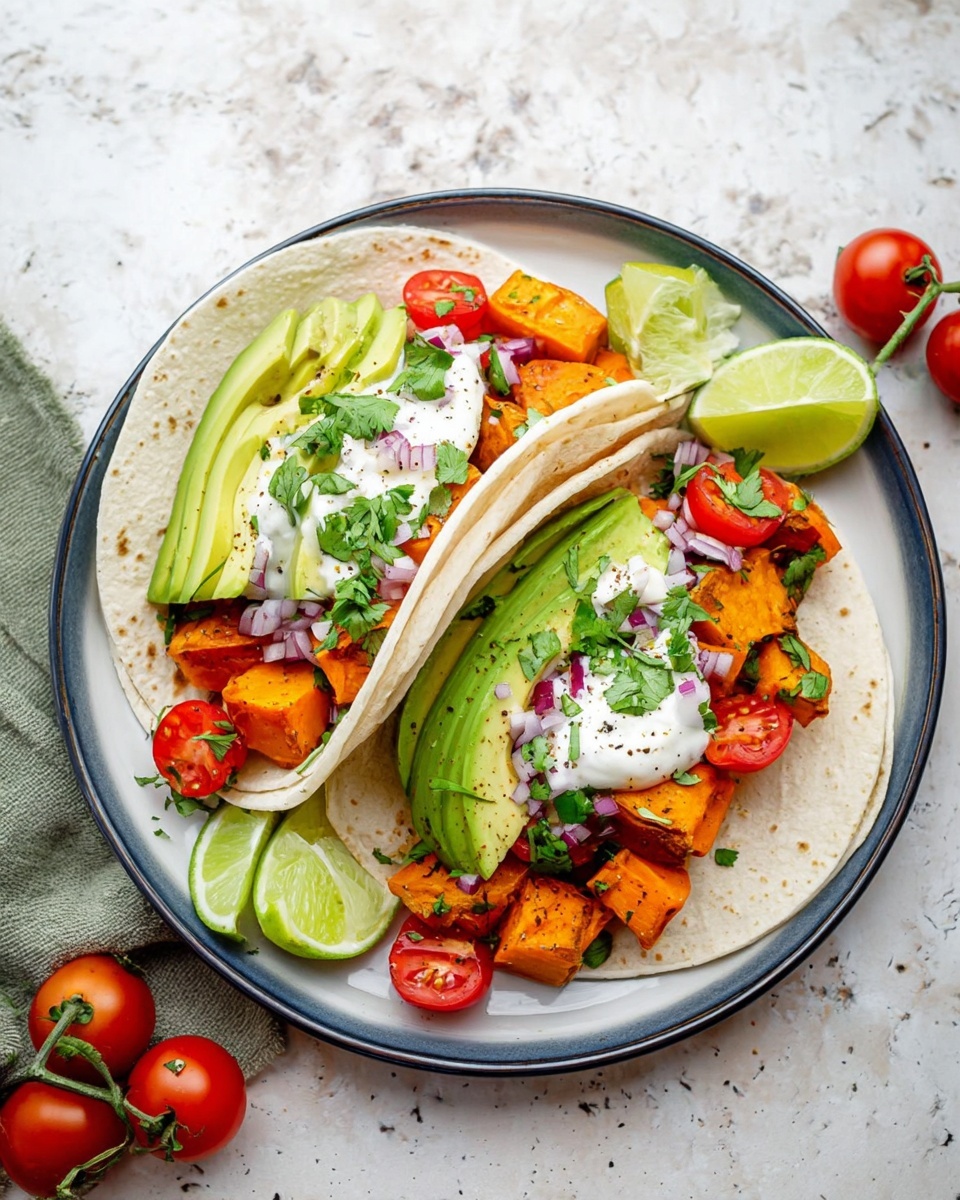 Roasted Sweet Potato Tacos Recipe - Recipe Image