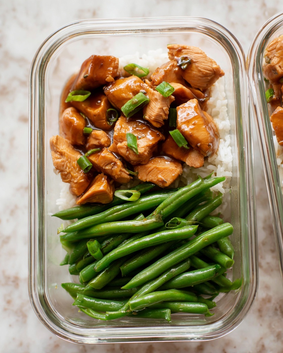Mongolian Chicken Meal Prep Bowls Recipe - Recipe Image